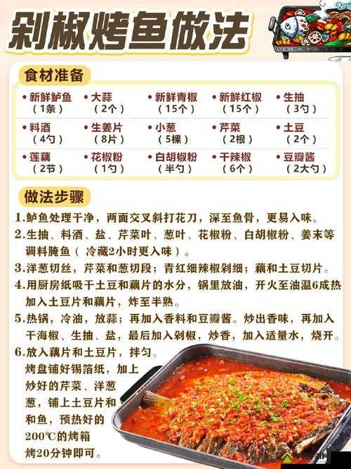 妄想山海烤全鱼怎么做？食谱配方攻略