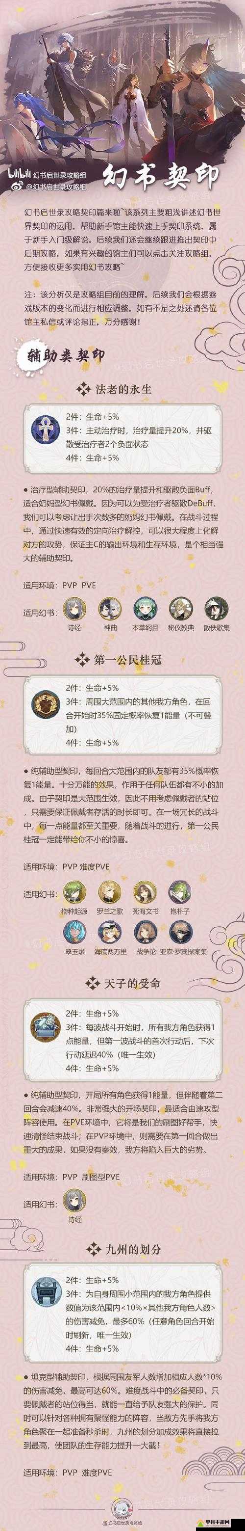 幻书启世录蓦然契印推荐，人间词话怎么搭配攻略