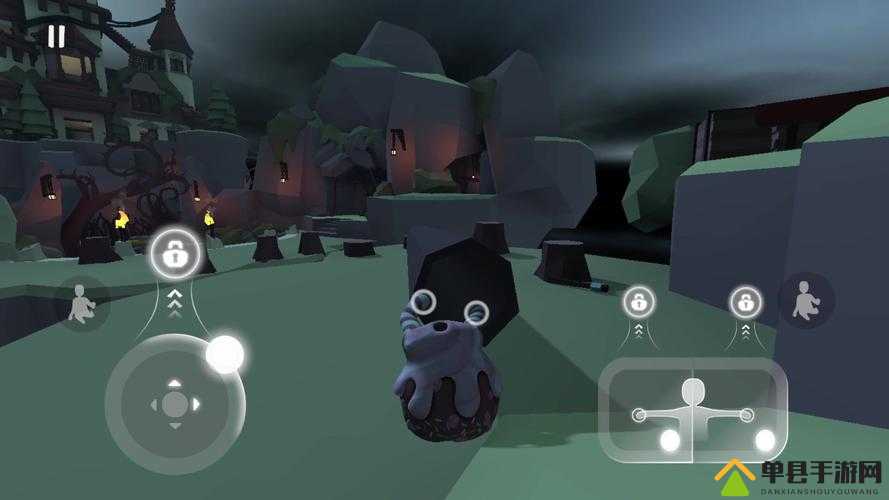 人类跌落梦境黑暗地图电池位置与黑暗攻略分享