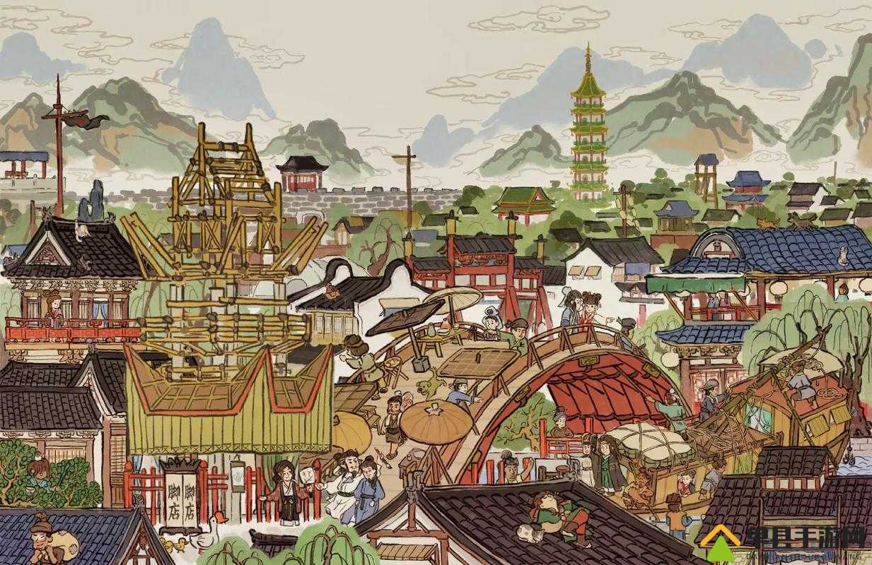 江南百景图Q，一幅穿越时空的诗意画卷