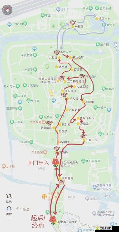 江南百景图虎丘怎么去？虎丘地图解锁方法深度解析